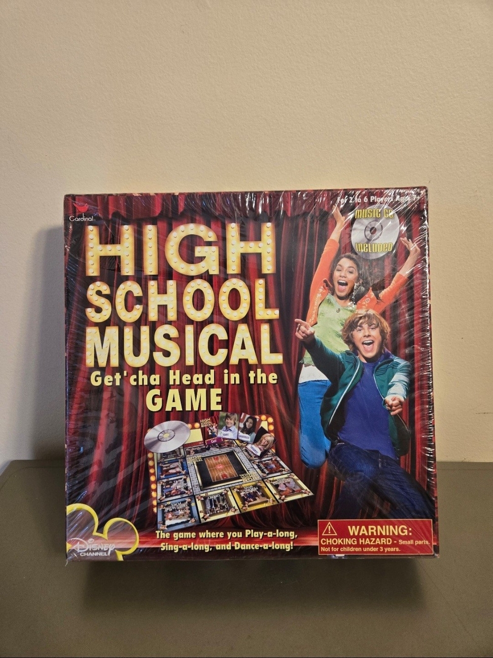 High School Musical Get'cha Head in the Game Board Game